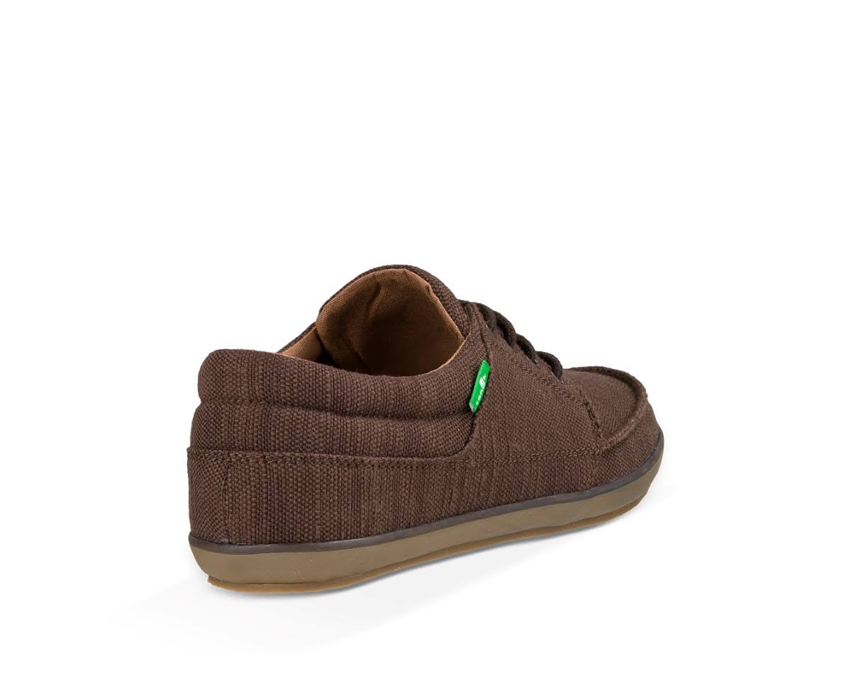 Sanuk Men s TKO Vintage Slub Shoe Charcoal 8 PKI3W 2B590 46.62
